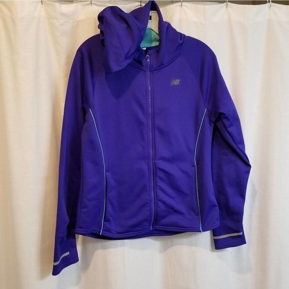 New Balance Other - New Balance Purple athletic‎ jacket hoodie girls size 16